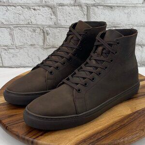 Thursday Premier High Top Mens Sz. 10 Tabacco Brown Leather Sneakers Shoes